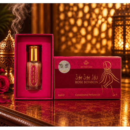 Parfum rose bonbon